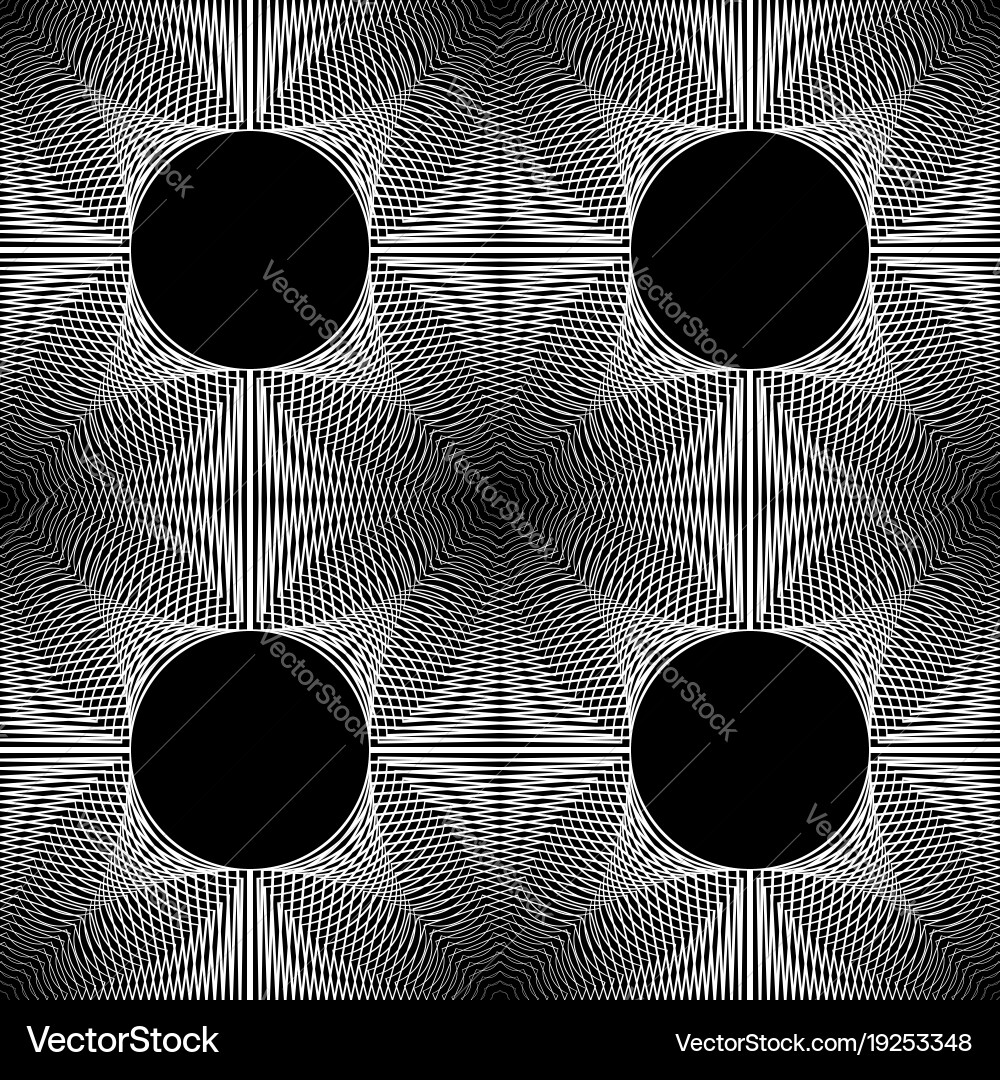 Design seamless monochrome grid pattern Vector Image