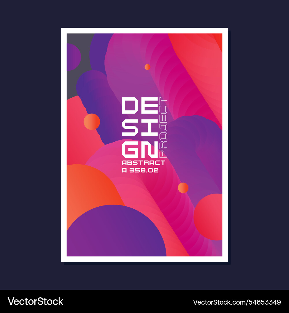 A template to use in your design composition vector image