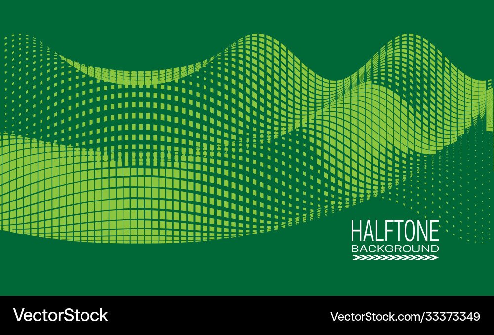 Abstract halftone background design with wavy Abstract halftone background design with wavy vector image