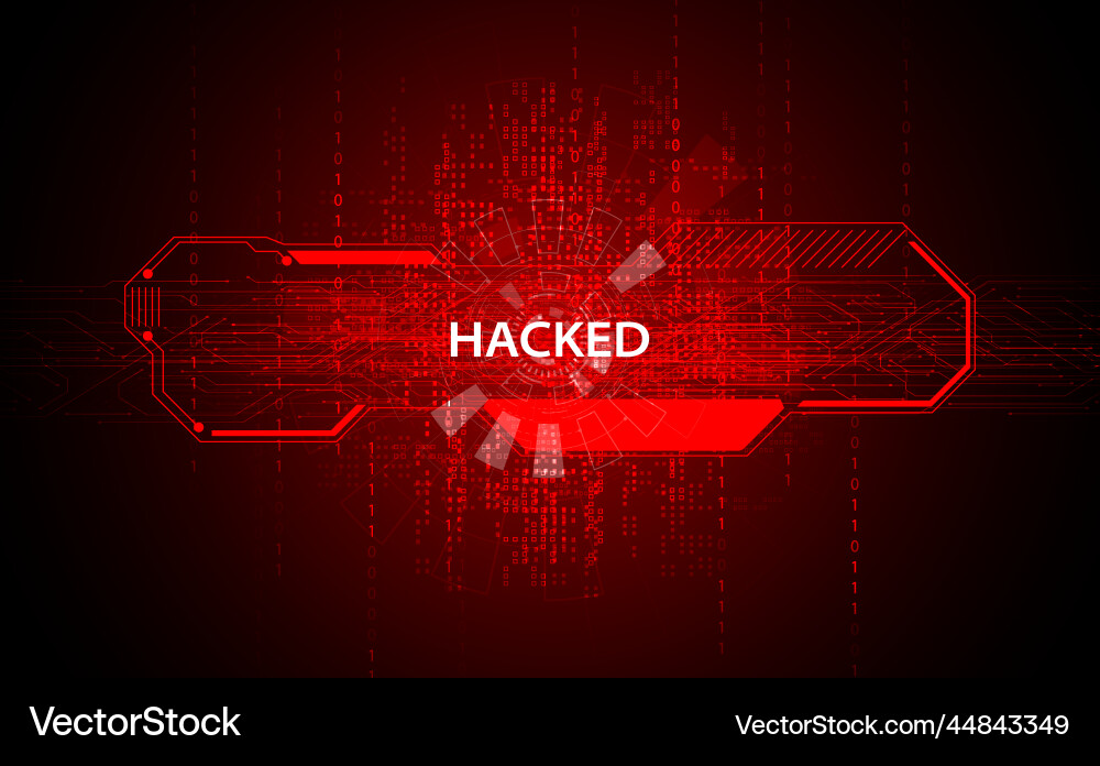 Abstract word signal or are warned that it has Vector Image