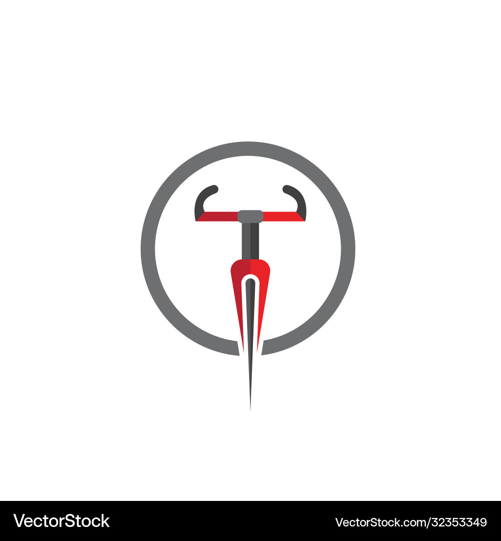 Bicycle icon design Bicycle icon design vector image