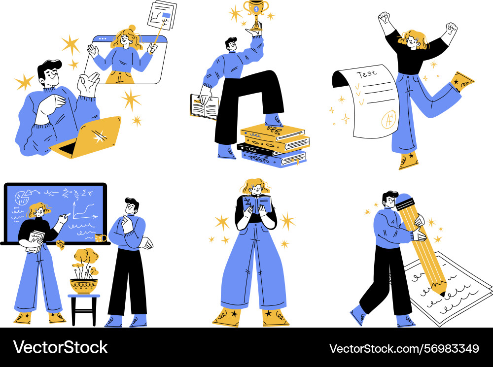 Dynamic representing modern work Dynamic representing modern work Vector Image