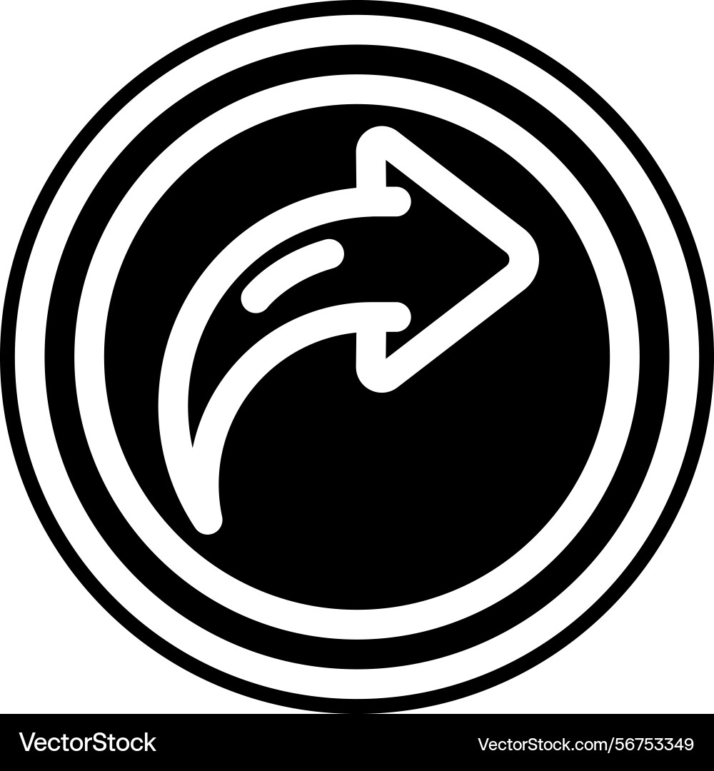 Share link button affiliate program glyph icon Vector Image