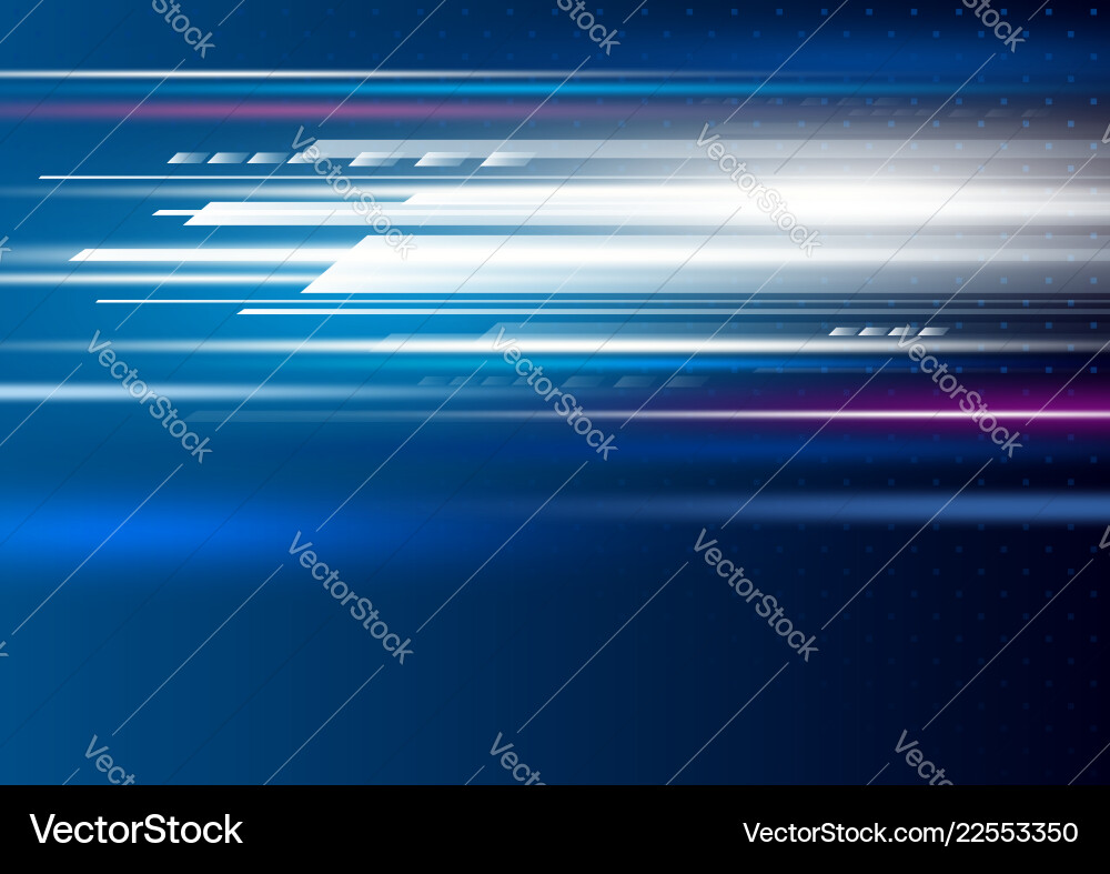 Abstract Speed & Motion Background vector image