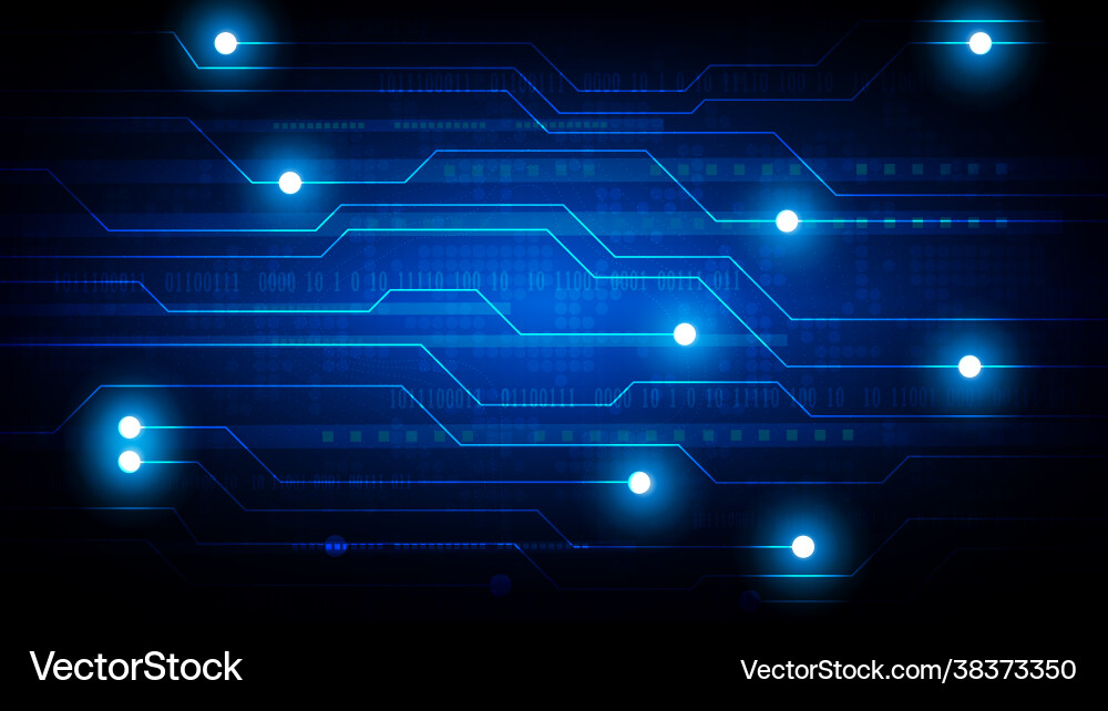 Circuit technology background with hi-tech digital Circuit technology background with hi-tech digital vector image