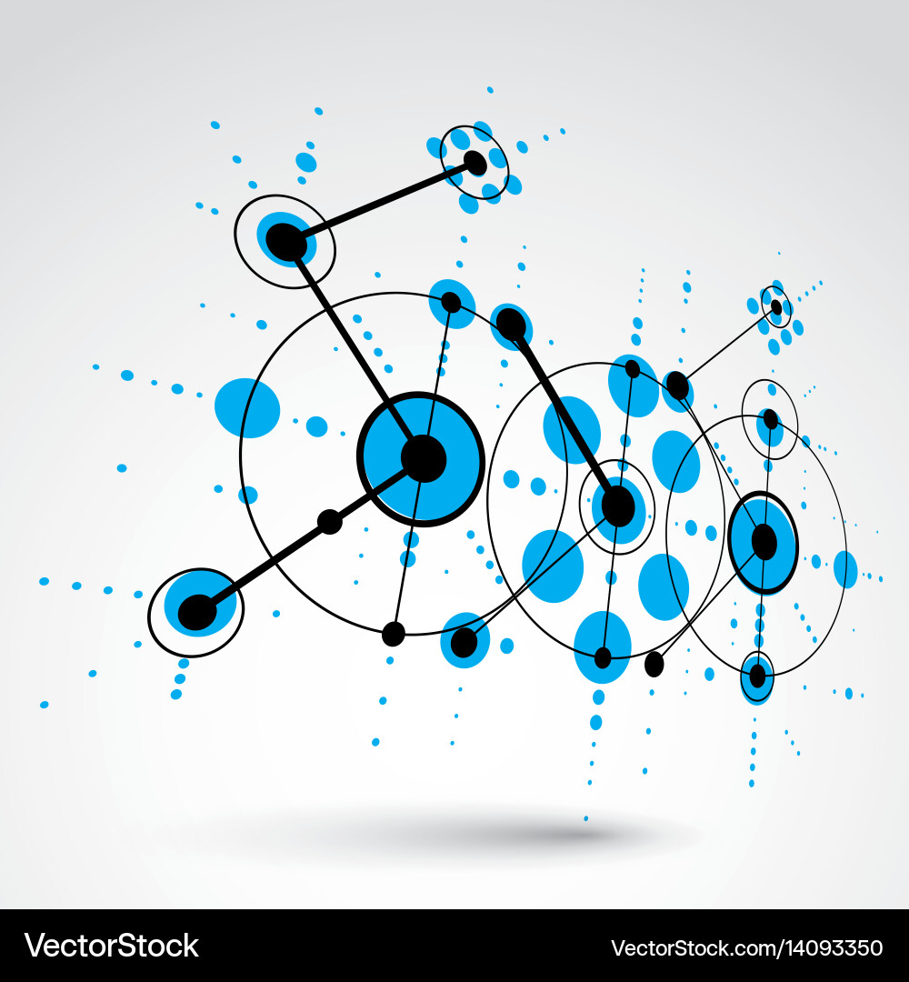 Geometric Modular Pattern vector image