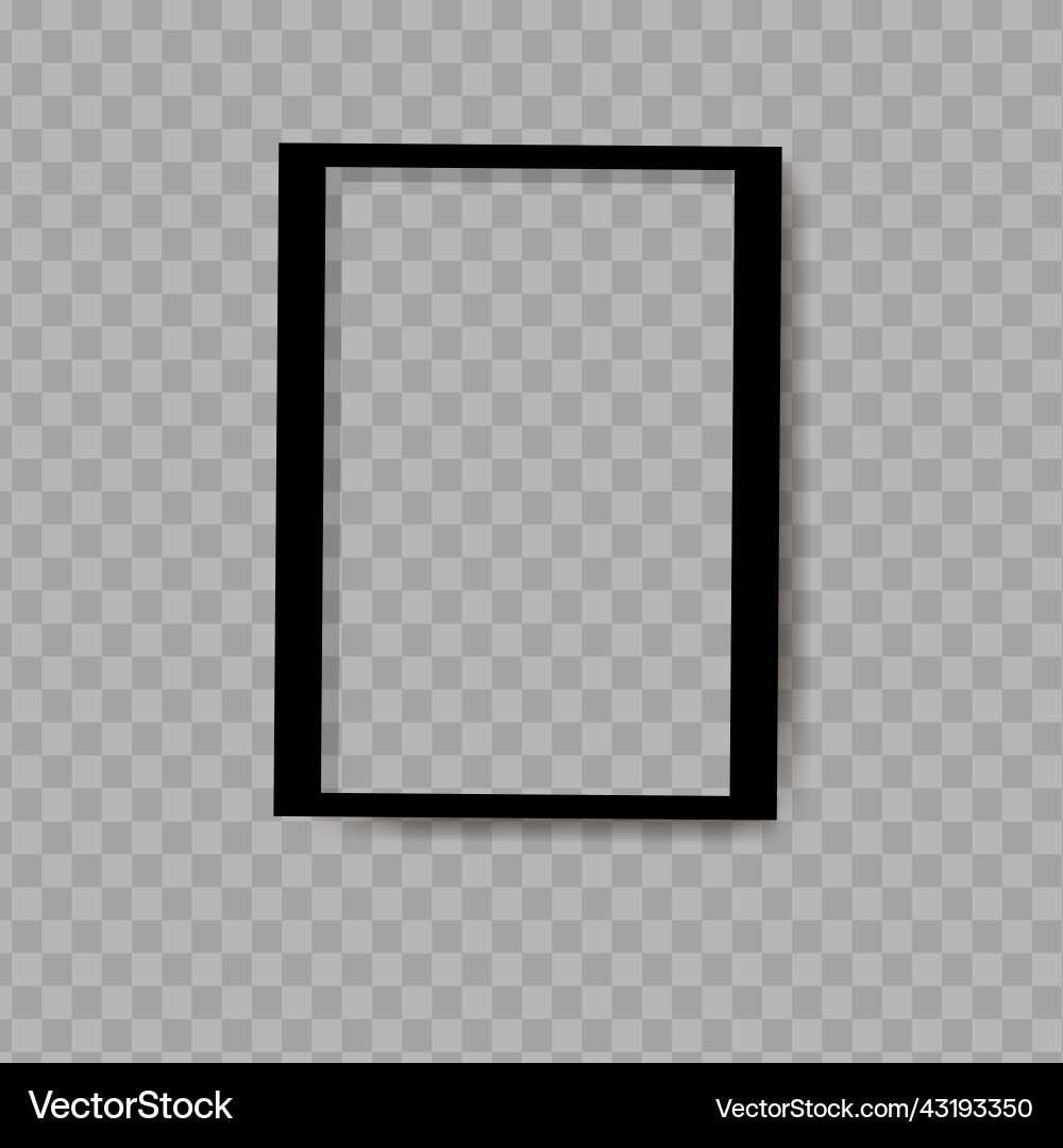 Set of realistic empty photo frames compositions Set of realistic empty photo frames compositions vector image