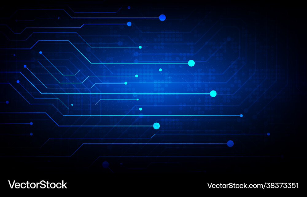 Circuit technology background with hi-tech digital Circuit technology background with hi-tech digital vector image