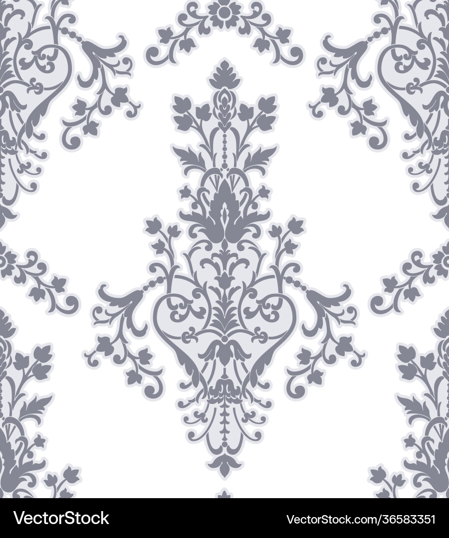 Damask nahtlose Musterelement klassische Damask nahtlose Musterelement klassische vektorbild