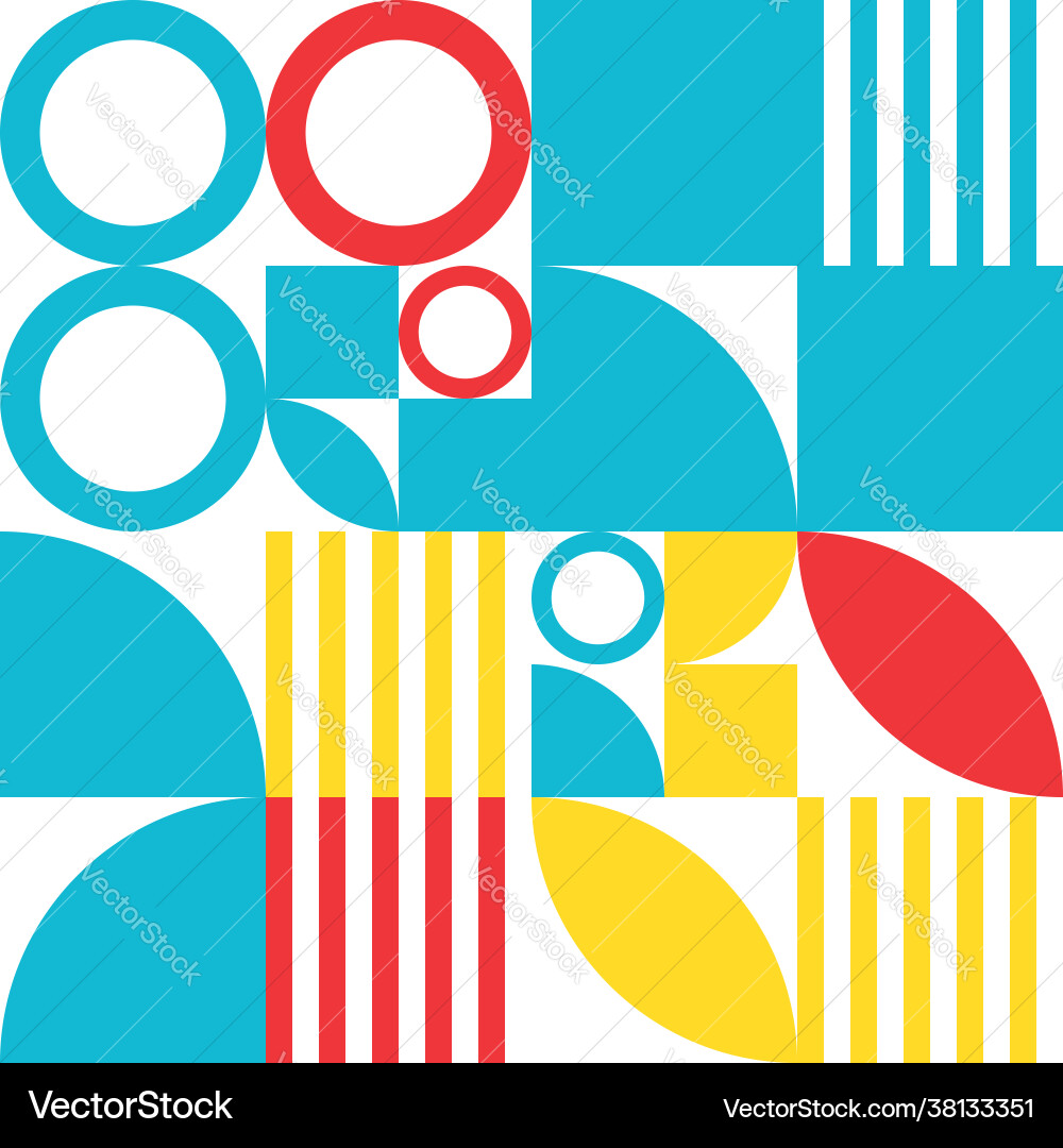 Geometry minimalistic seamless pattern vector image
