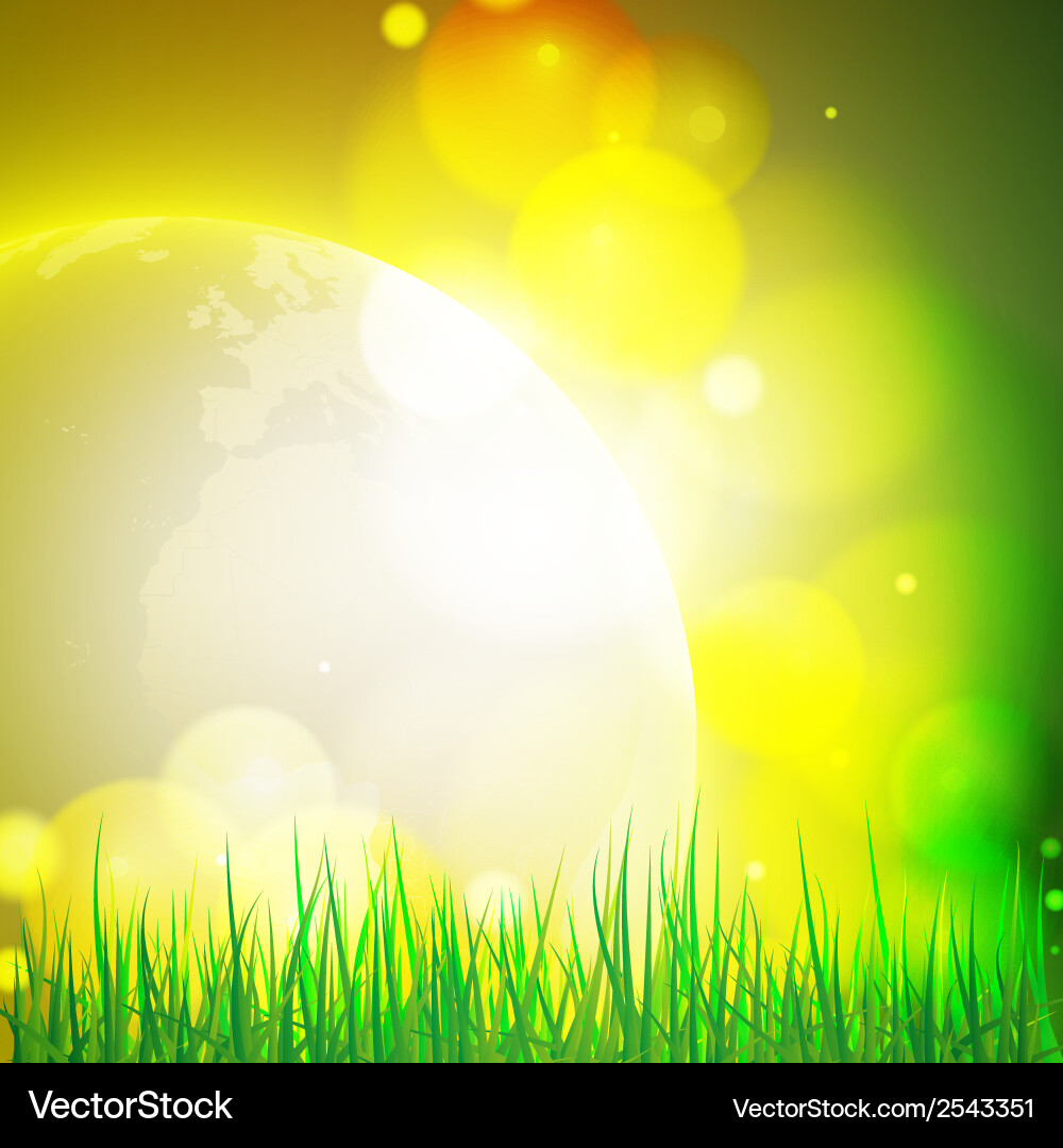 Summer background design for print or web vector image