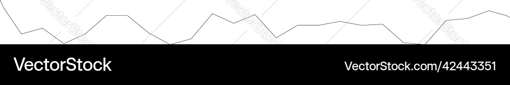 Wavy zig-zag lines stripes element Wavy zig-zag lines stripes element vector image