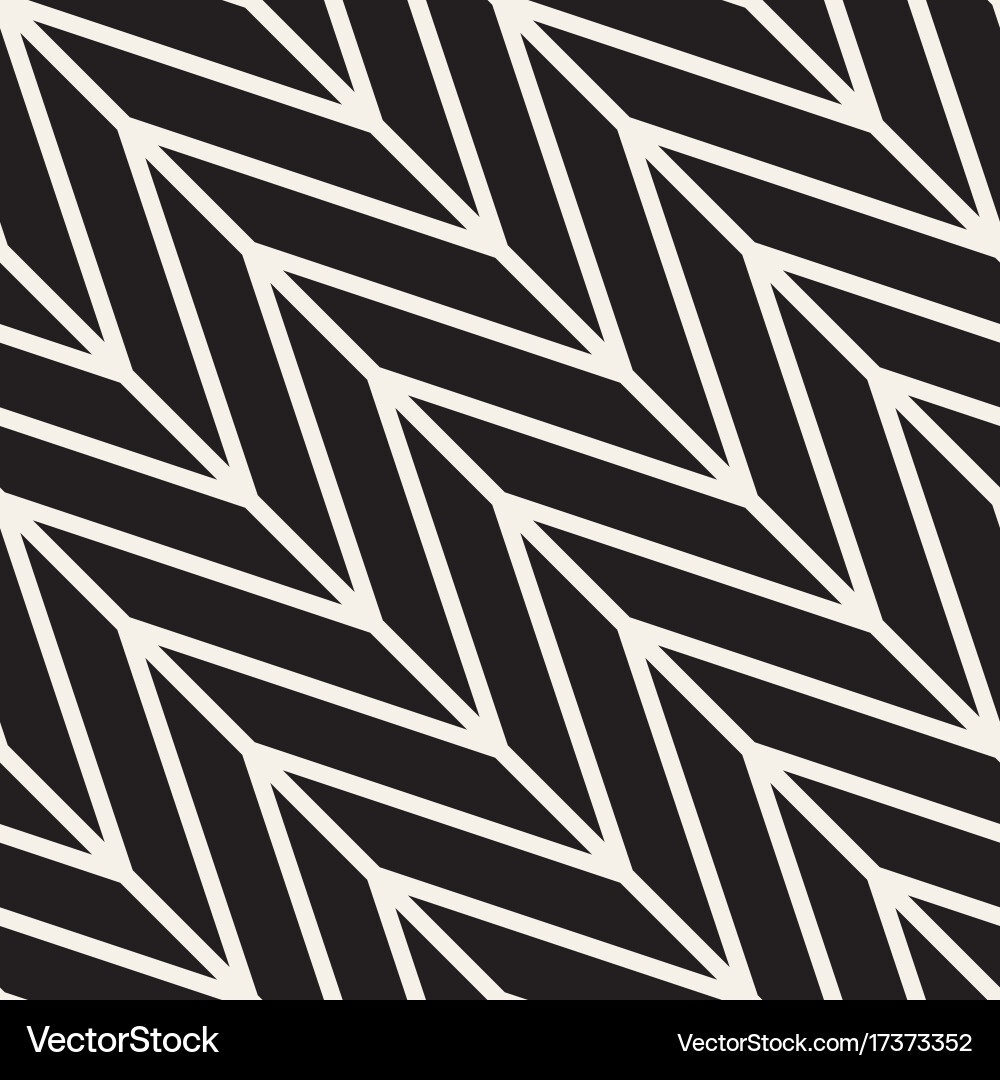 Abstract geometric pattern with stripes lines vector image
