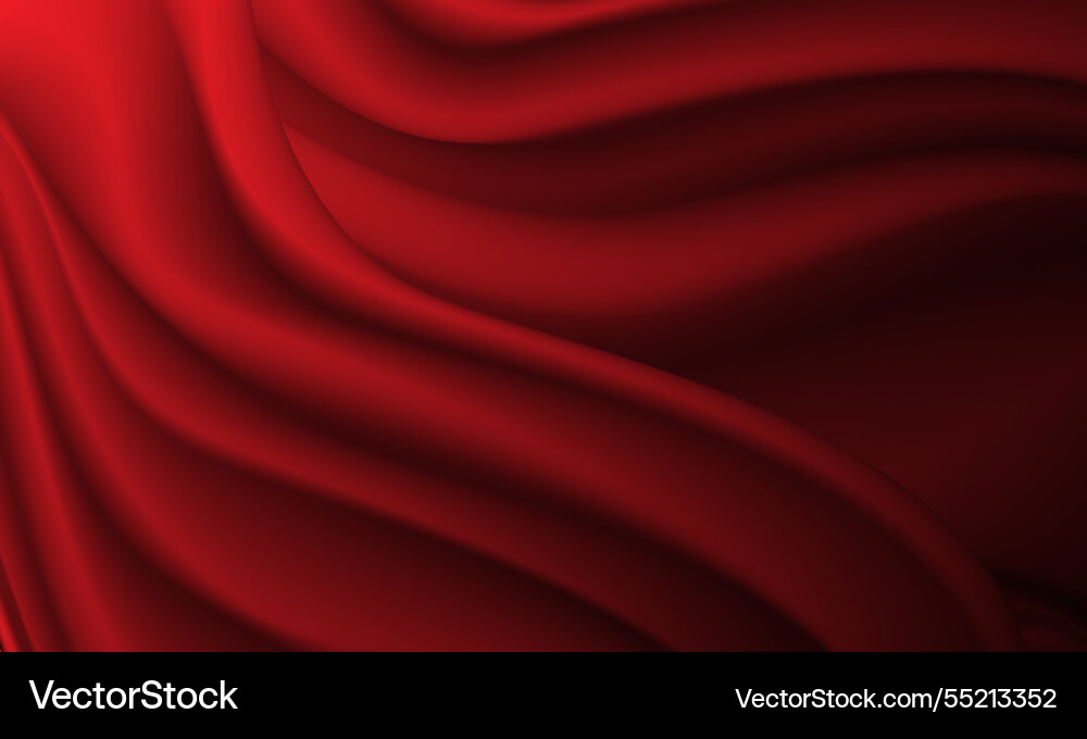 Abstract red fabric wave curve background texture Abstract red fabric wave curve background texture vector image