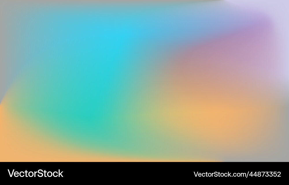 Gradient background with colorful fill vector image