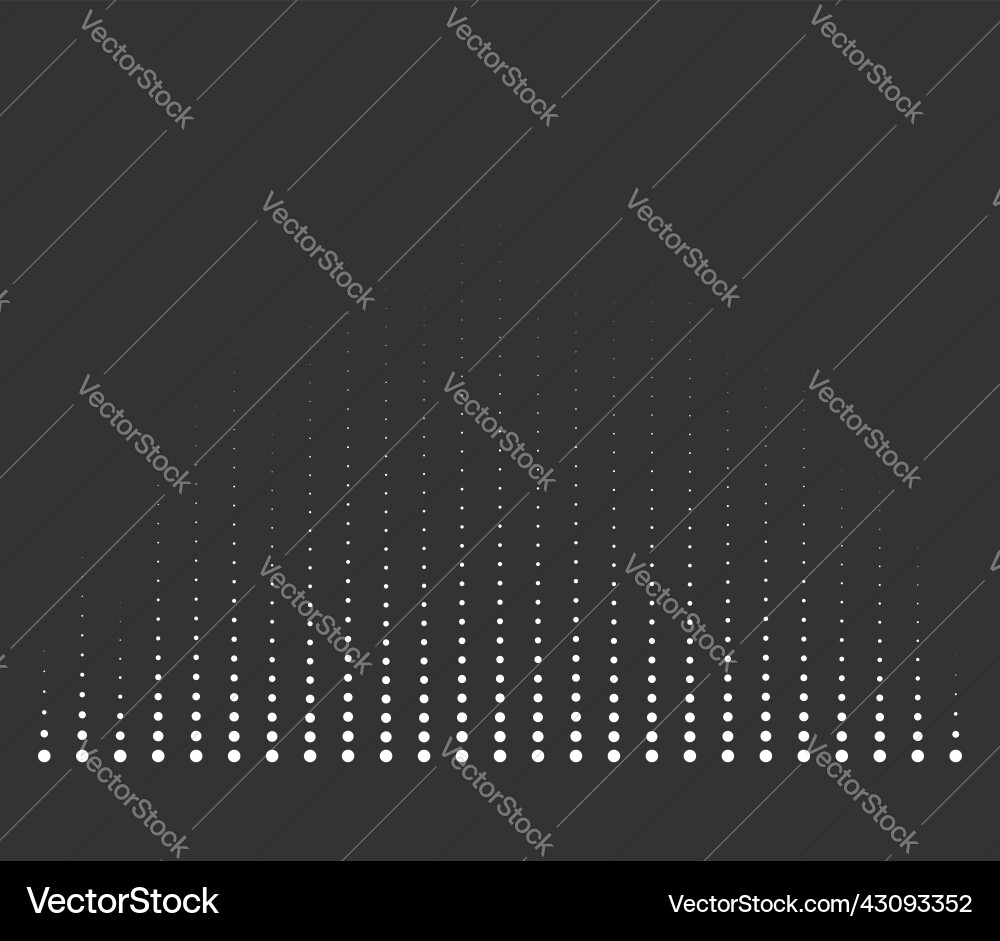 Sound wave equalizer eq graphical element Sound wave equalizer eq graphical element Vector Image