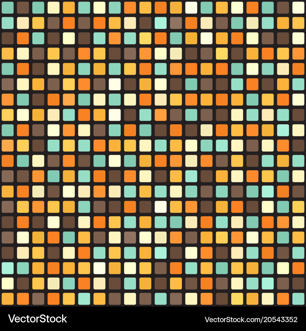 Square pattern seamless tile background Vector Image
