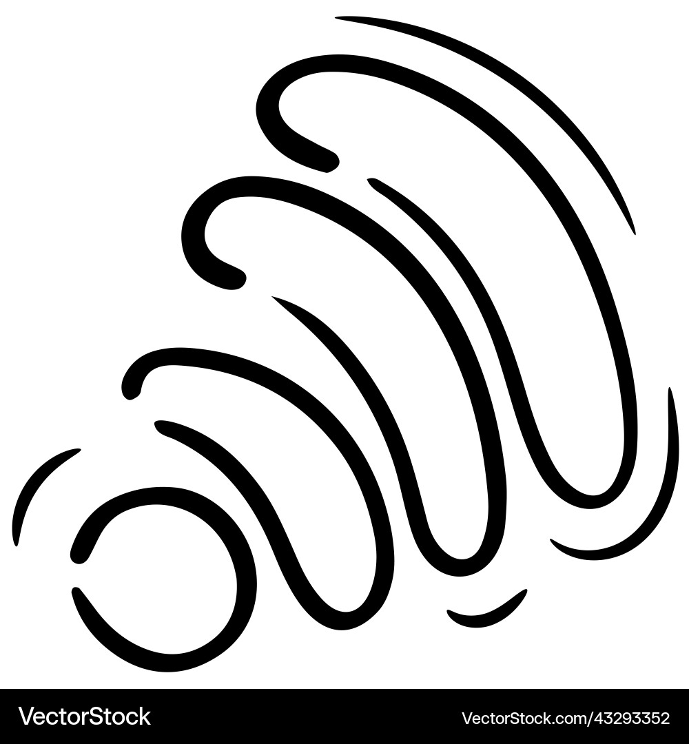 Wi-fi internet connection symbol isolated element Wi-fi internet connection symbol isolated element Vector Image