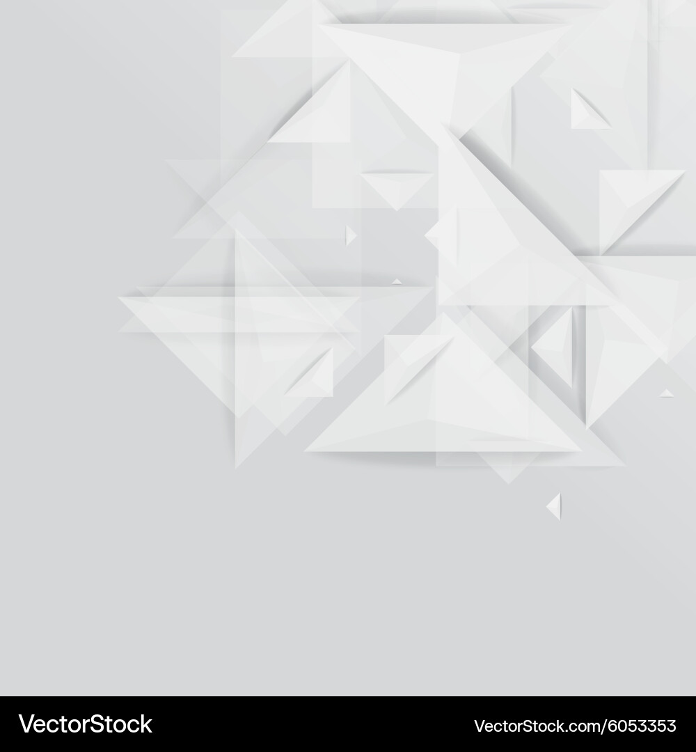Background abstract polygon triangle vector image