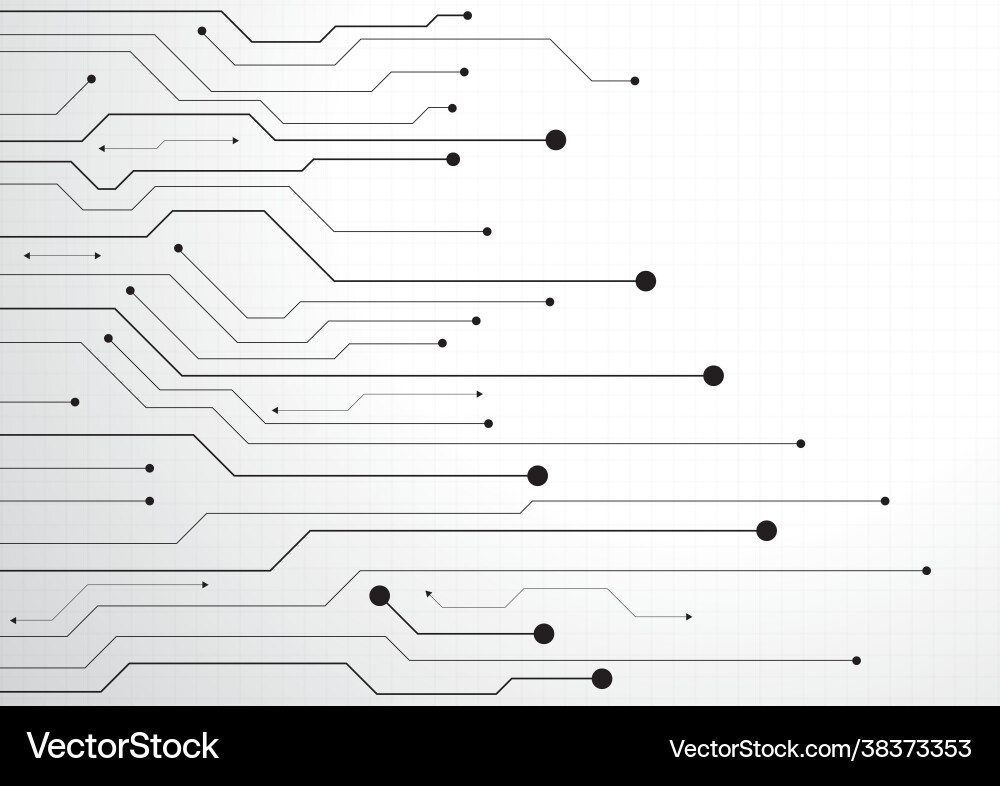 Circuit technology background with hi-tech digital Circuit technology background with hi-tech digital vector image