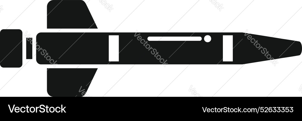 Military rocket attacking with navigation system Military rocket attacking with navigation system Vector Image