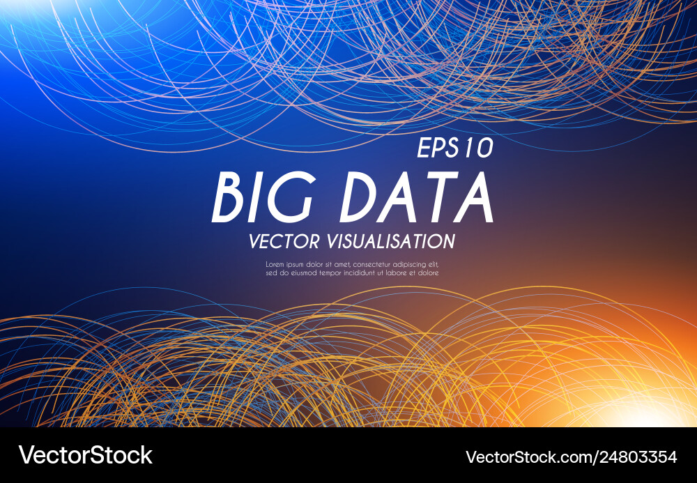 Abstract Fluid Motion Background Vector Image