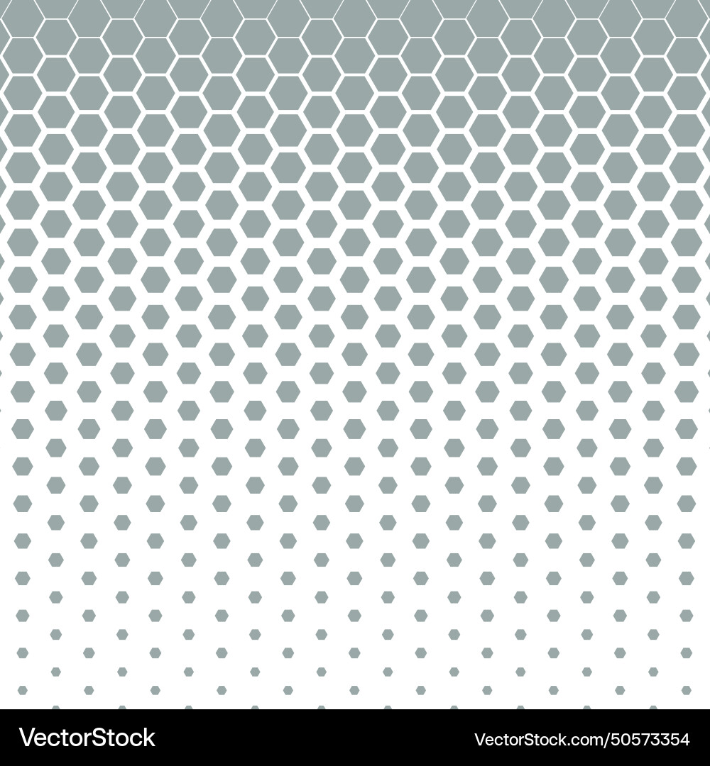 Abstract hexagonal halftone background Abstract hexagonal halftone background vector image