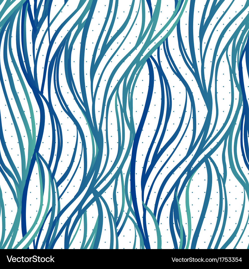 Abstract Wave Pattern Vector Image