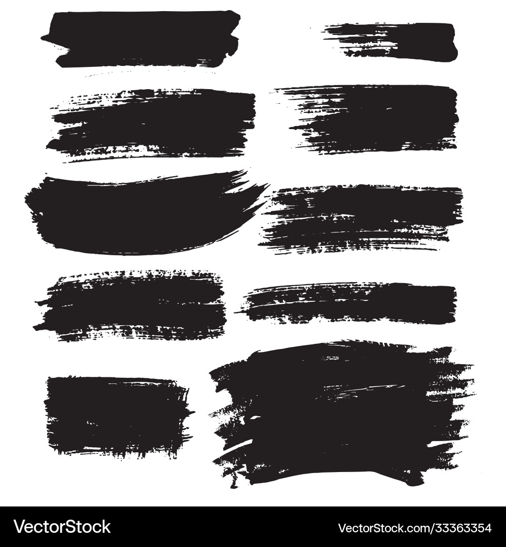 Abstrakte Tinte Design Pinsel Sammlung emotionale Kunst Abstrakte Tinte Design Pinsel Sammlung emotionale Kunst vektorbild