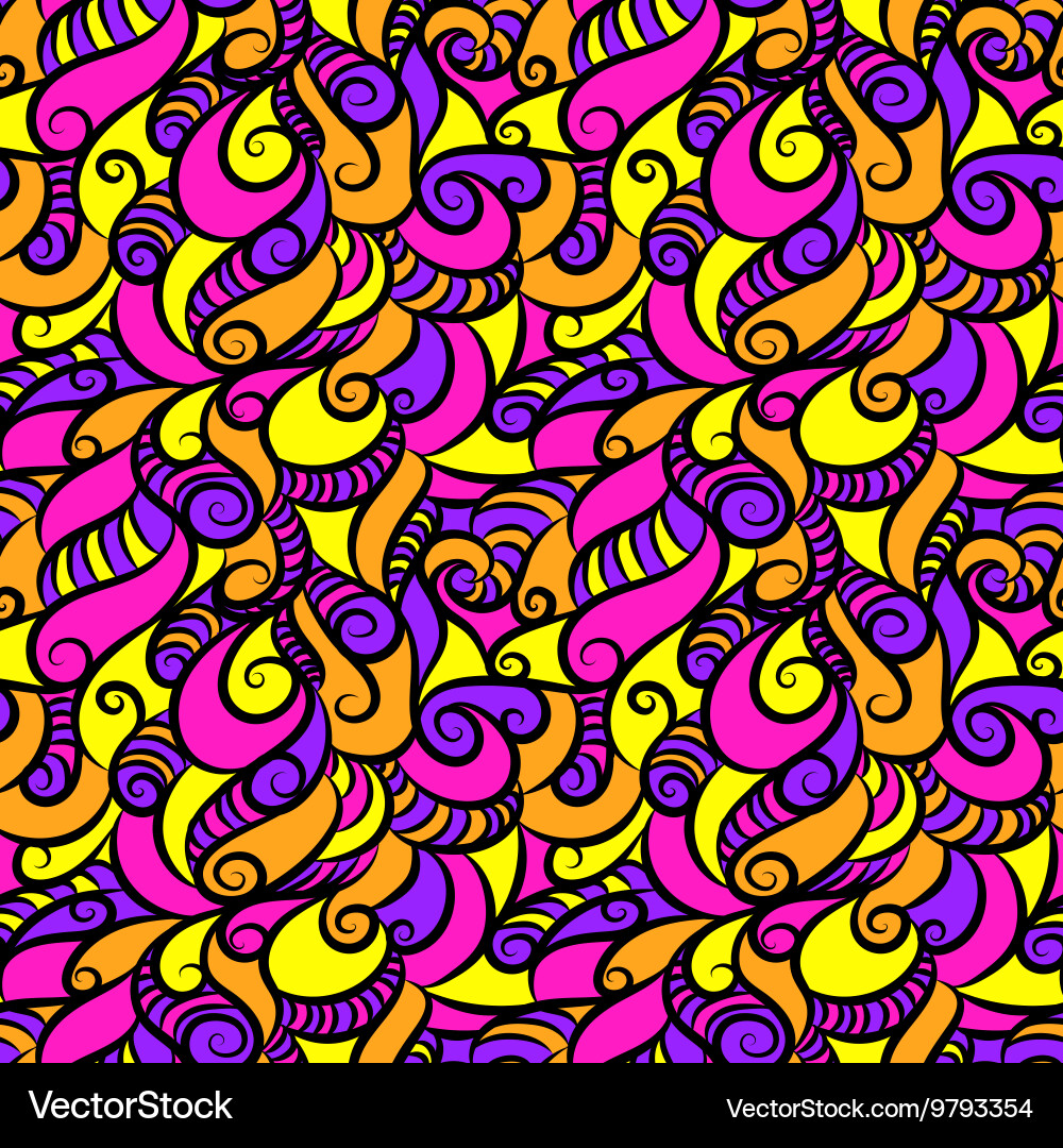 Intricate Swirl Pattern vector image