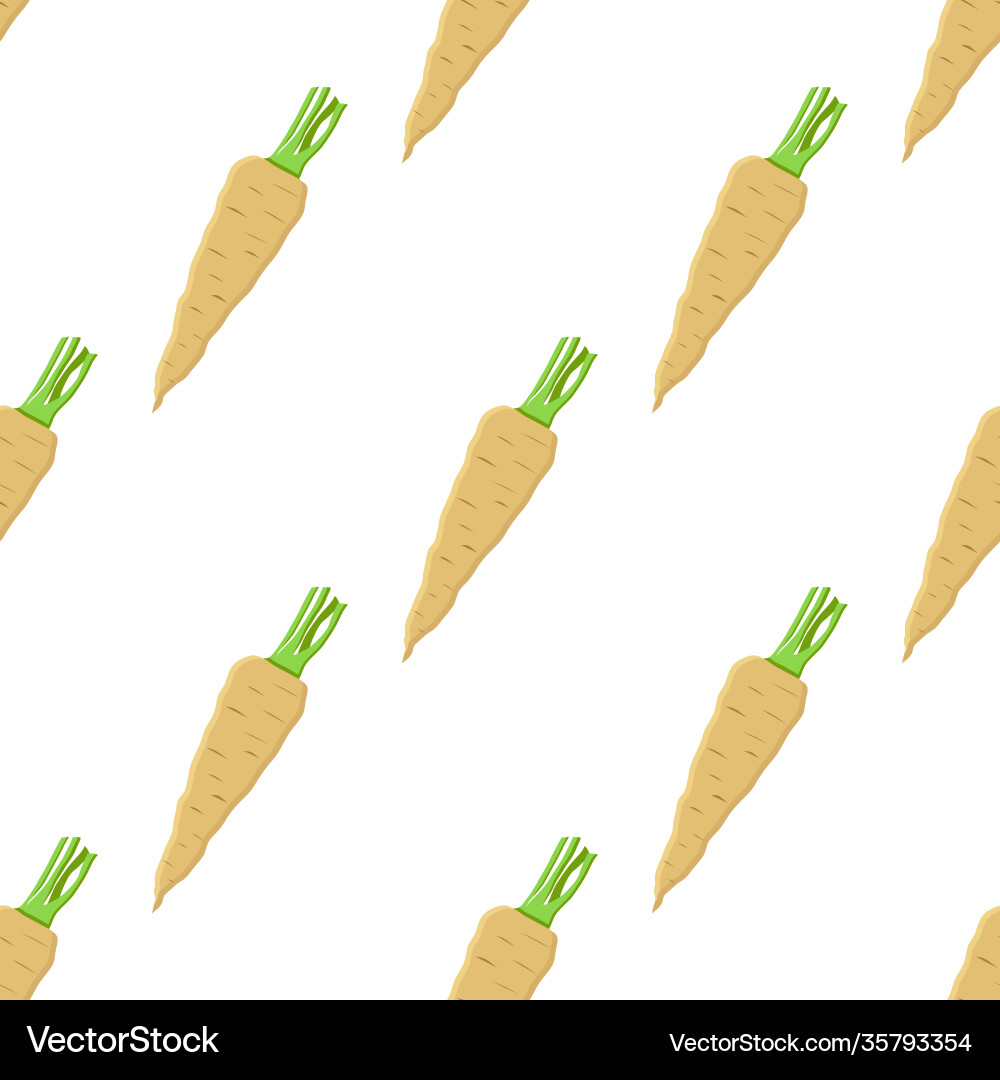 On theme pattern plant parsnip On theme pattern plant parsnip Vector Image