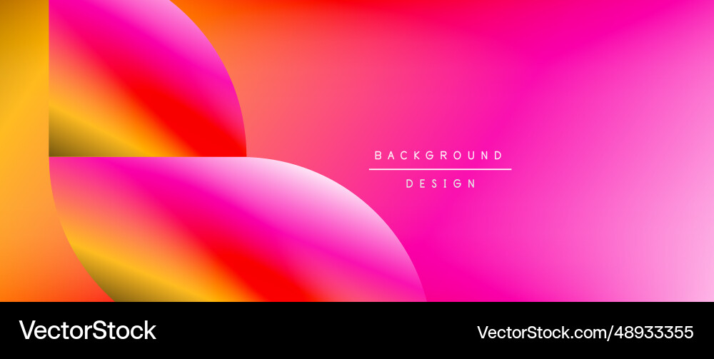 Bright color circle and round element minimal Bright color circle and round element minimal vector image