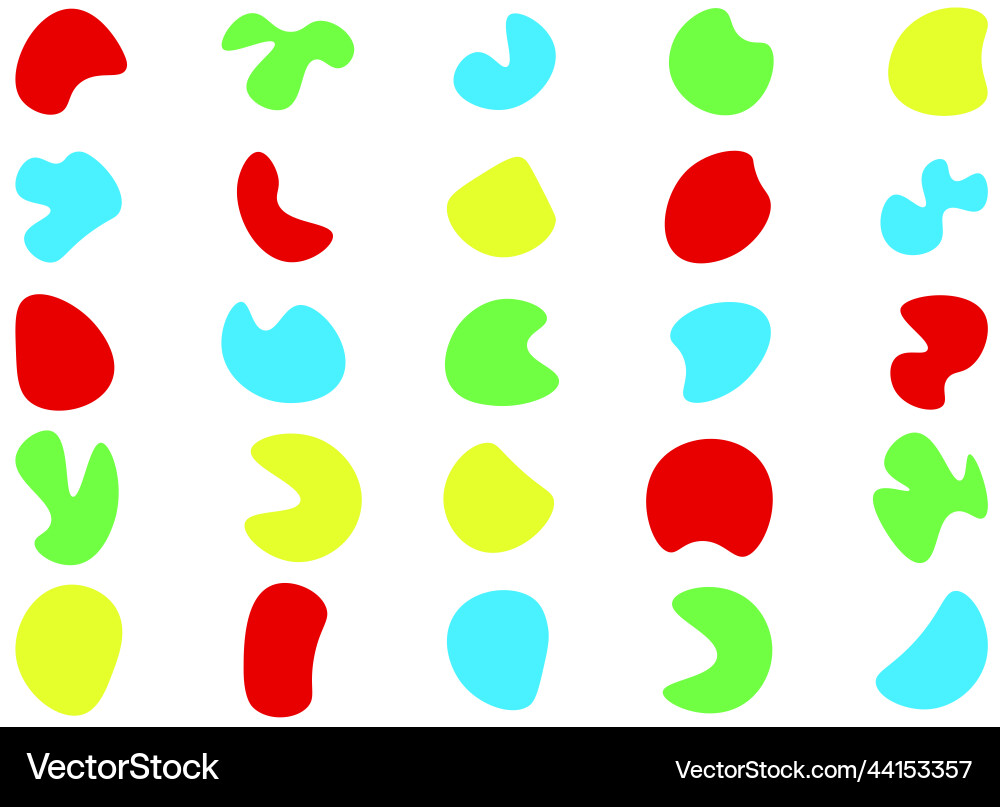 Blob paint design Blob paint design Vector Image