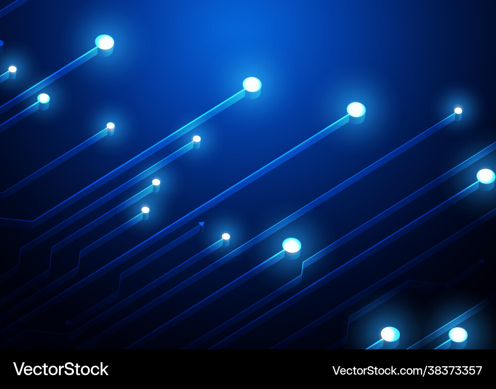 Circuit technology background with hi-tech digital Circuit technology background with hi-tech digital vector image