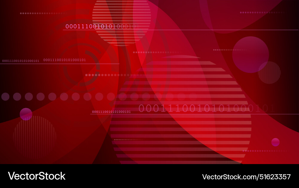 Shapes created with lines in the space Vector Image