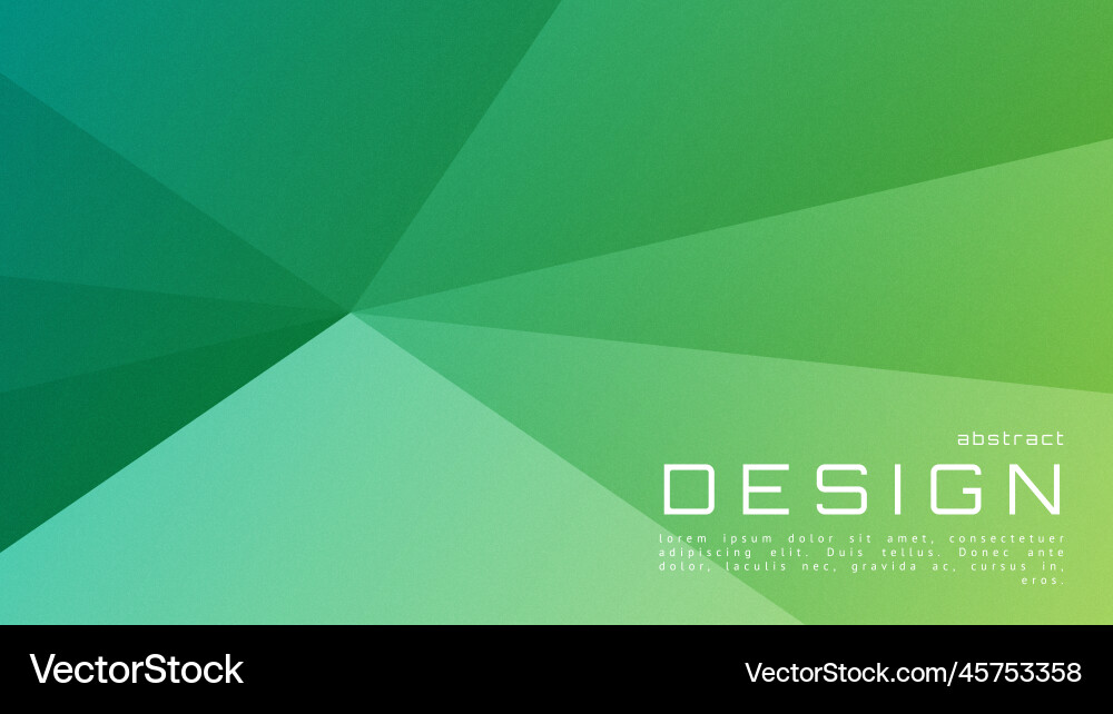 Abstract gradient geometric shape background Vector Image