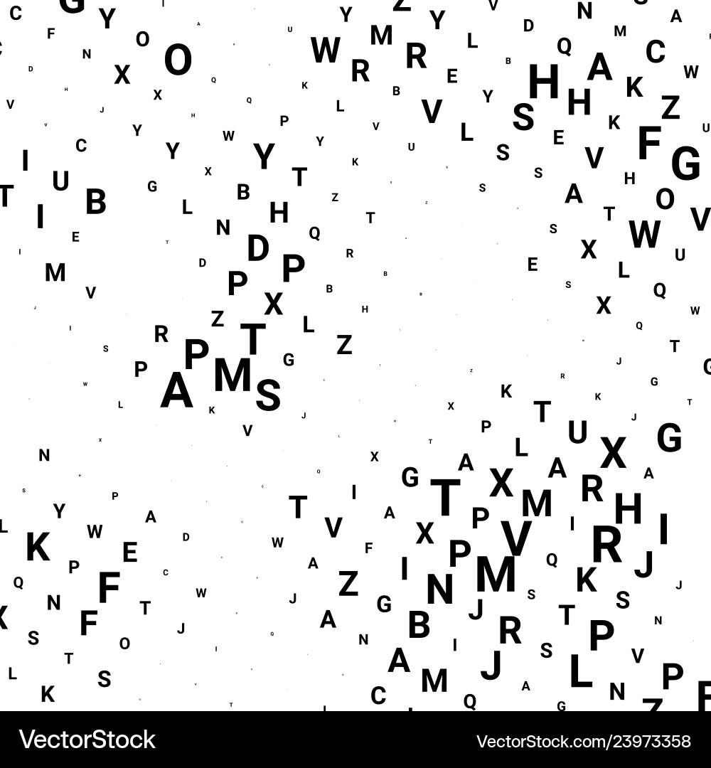 Abstract halftone texture with letters Abstract halftone texture with letters vector image