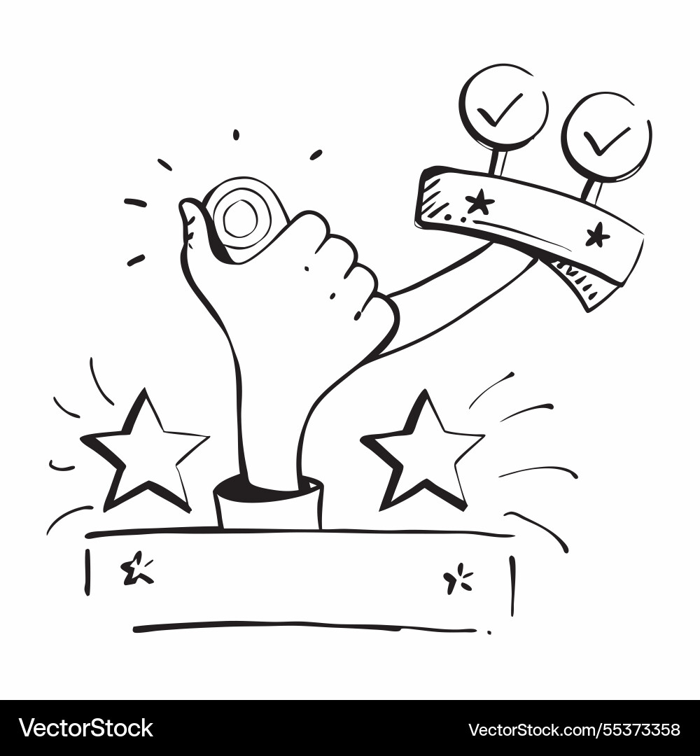 Customer satisfaction symbol with space for text Vector Image