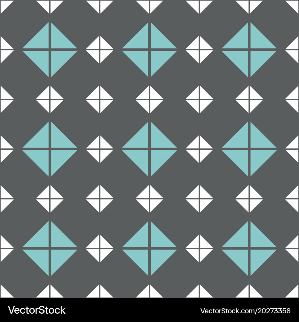 Geometric Triangle Pattern Vector Image