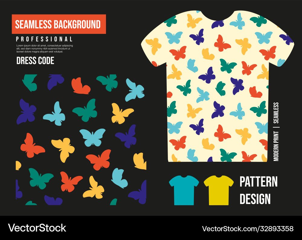 Seamless pattern print for clothes patterns Seamless pattern print for clothes patterns vector image