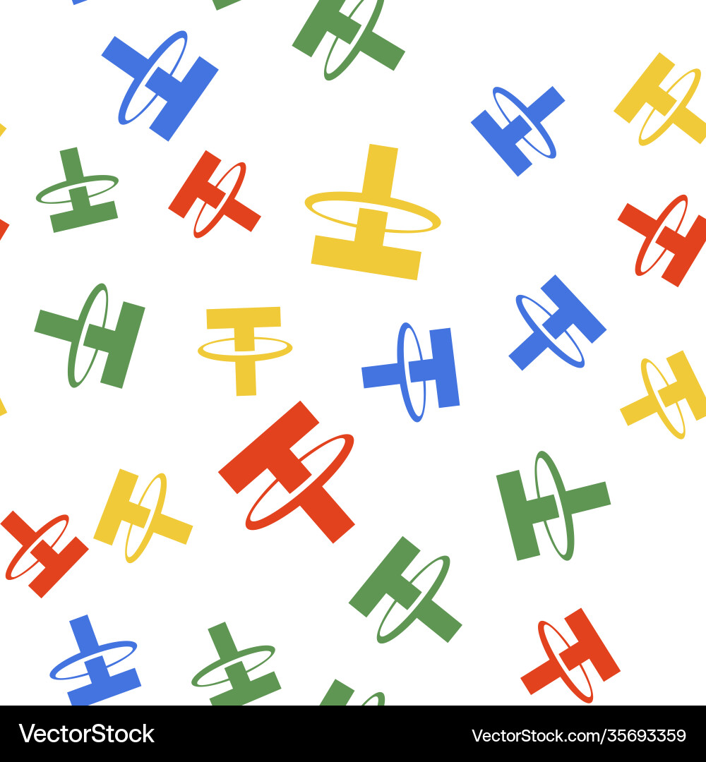 Color cryptocurrency coin tether usdt icon – Royalty-Free Vector |  VectorStock