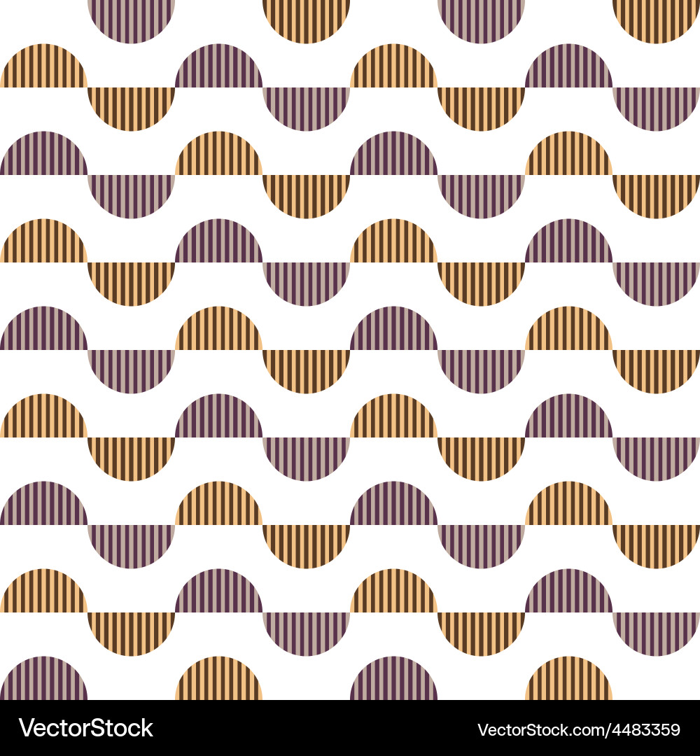 Geometric seamless pattern with stripe Vector Image