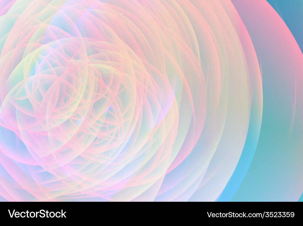 Iridescent Shell Pattern vector image