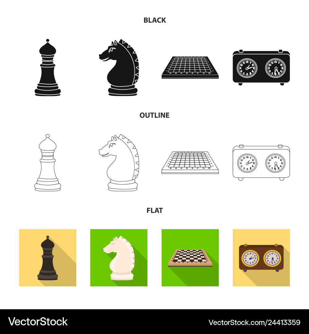 Isolated object of checkmate and thin symbol Isolated object of checkmate and thin symbol Vector Image