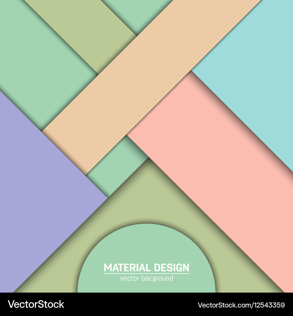 Material design background abstract vector image