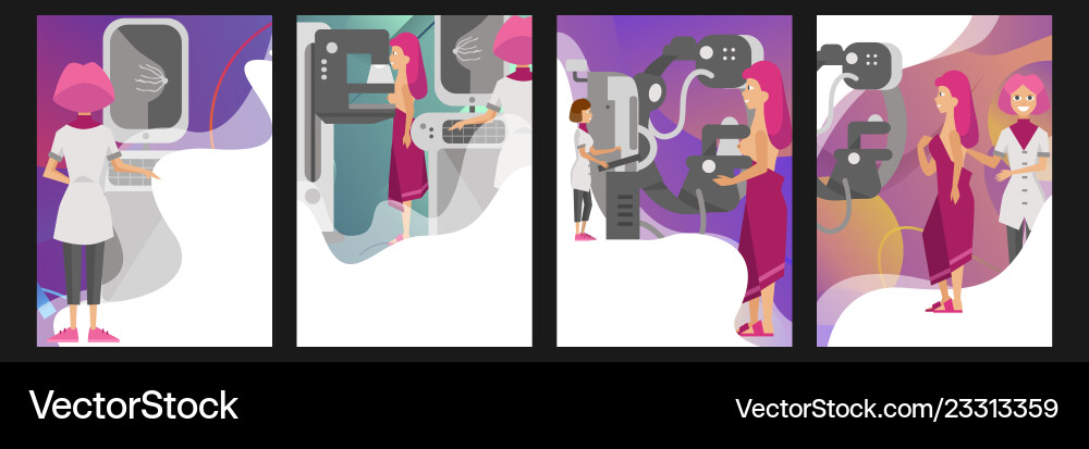 National breast cancer awareness month or pink National breast cancer awareness month or pink vector image