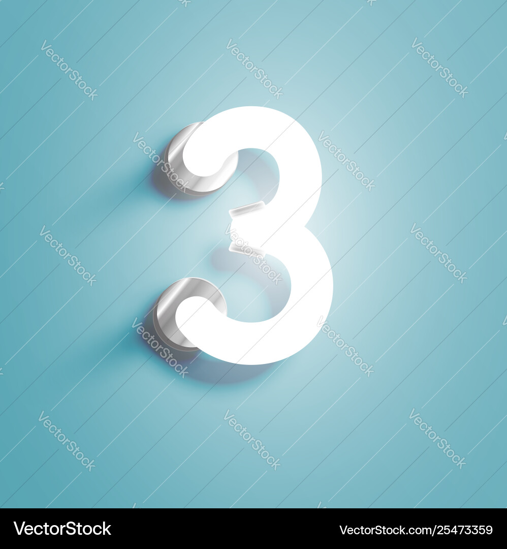 Realistic neon character from a fontset Realistic neon character from a fontset vector image