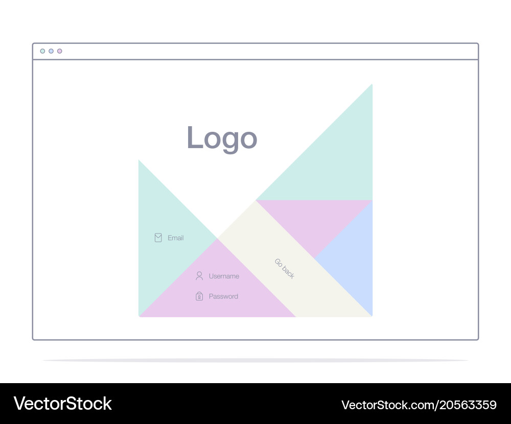 Screens and web concept Vector Image