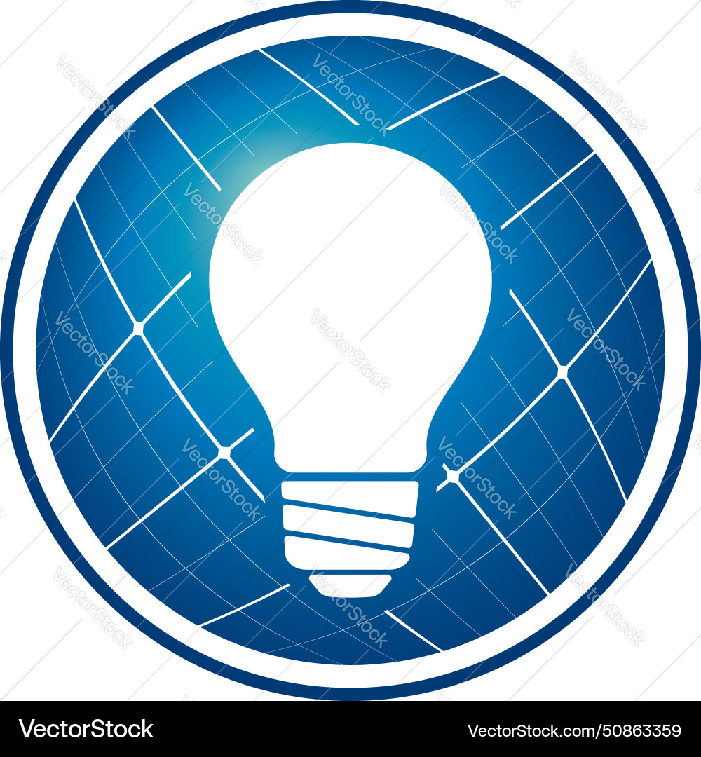 Solar light Royalty Free Vector Image - VectorStock