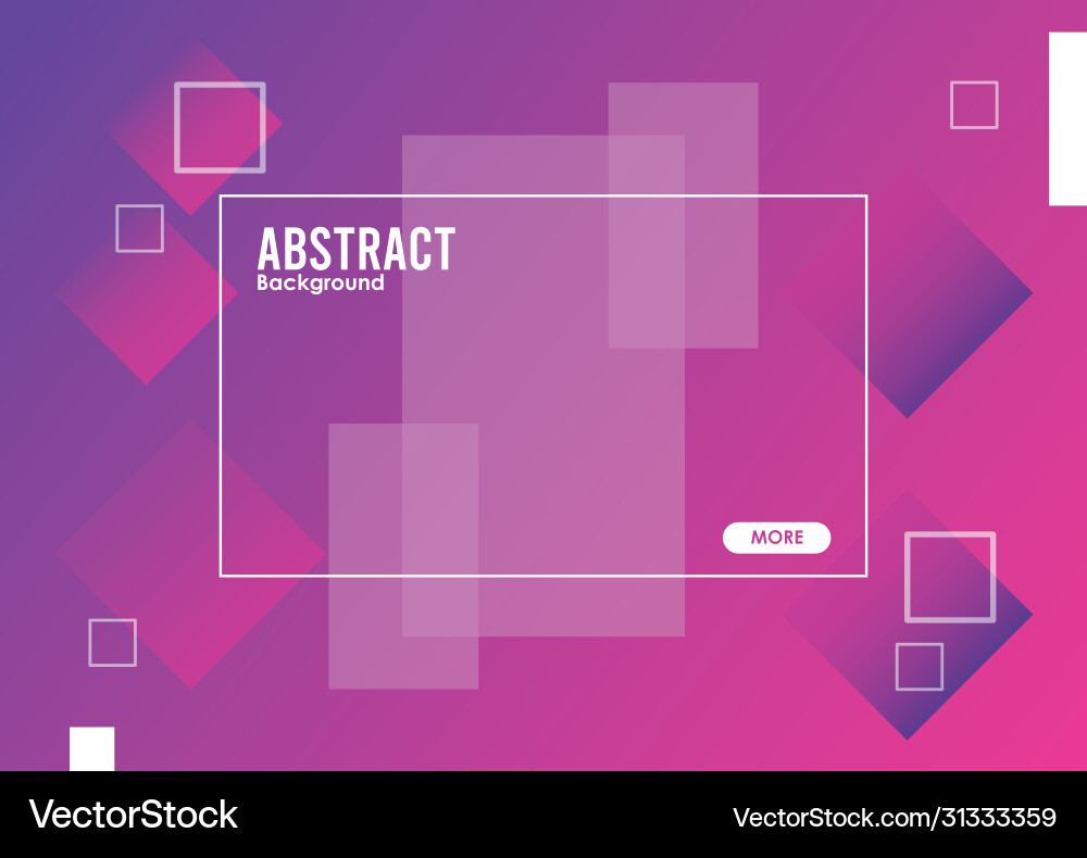 Square frame colorful abstract background Vector Image